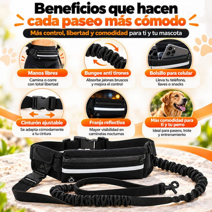 Correa Manos Libres 2 en 1 para Perros - Image 2