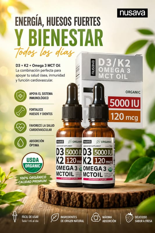 NUSAVA 30ML OMEGA 3 - Image 1