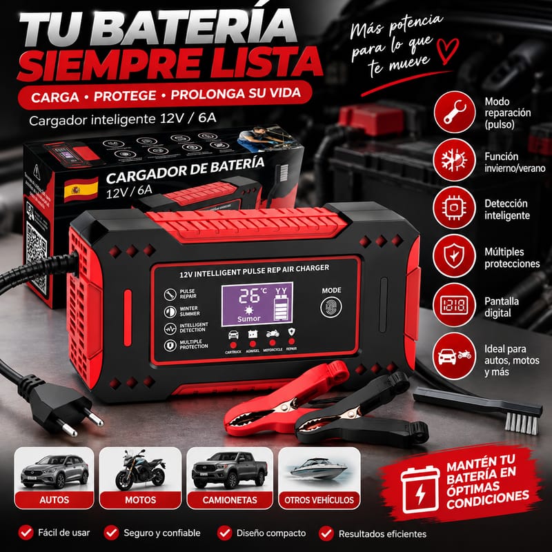 Cargador de baterias - Image 1