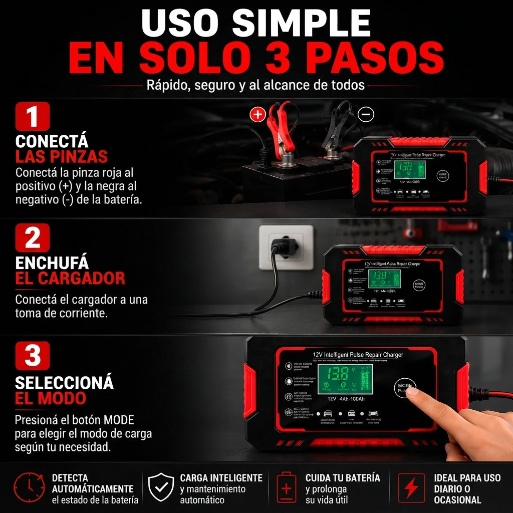 Cargador de baterias
