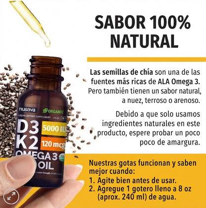 NUSAVA 30ML OMEGA 3