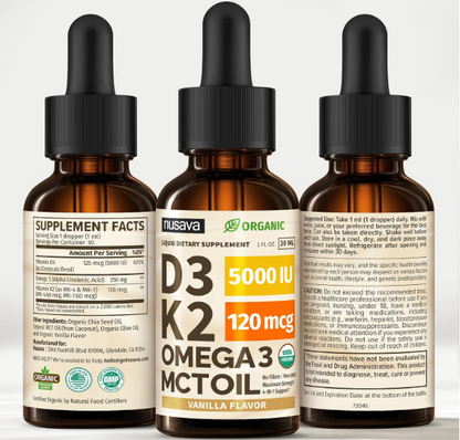 NUSAVA 30ML OMEGA 3