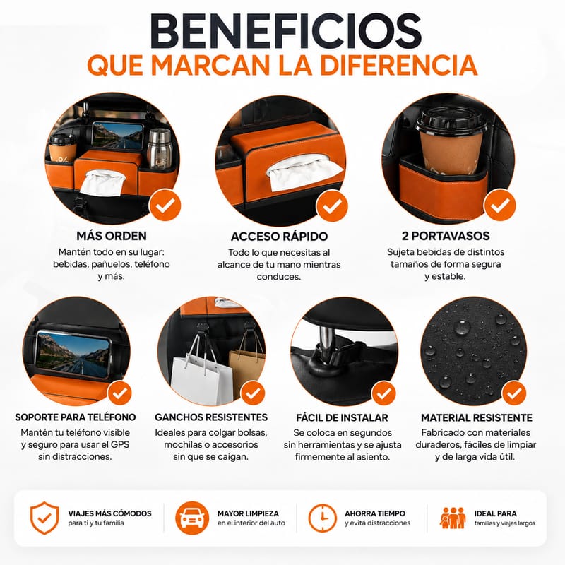 Organizador de Auto HOLDCY - Image 2
